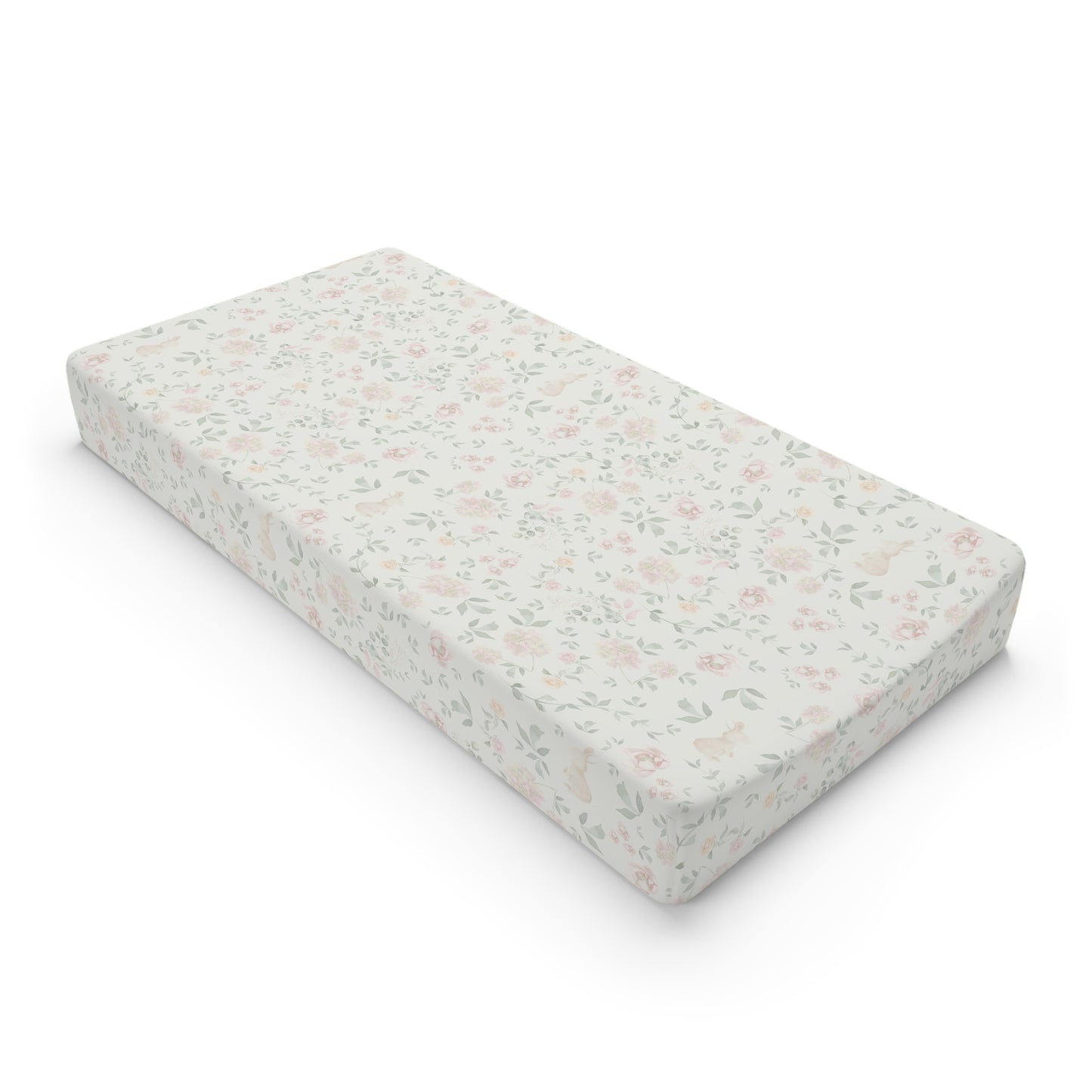 Parisian Springtime Baby Changing Pad Cover