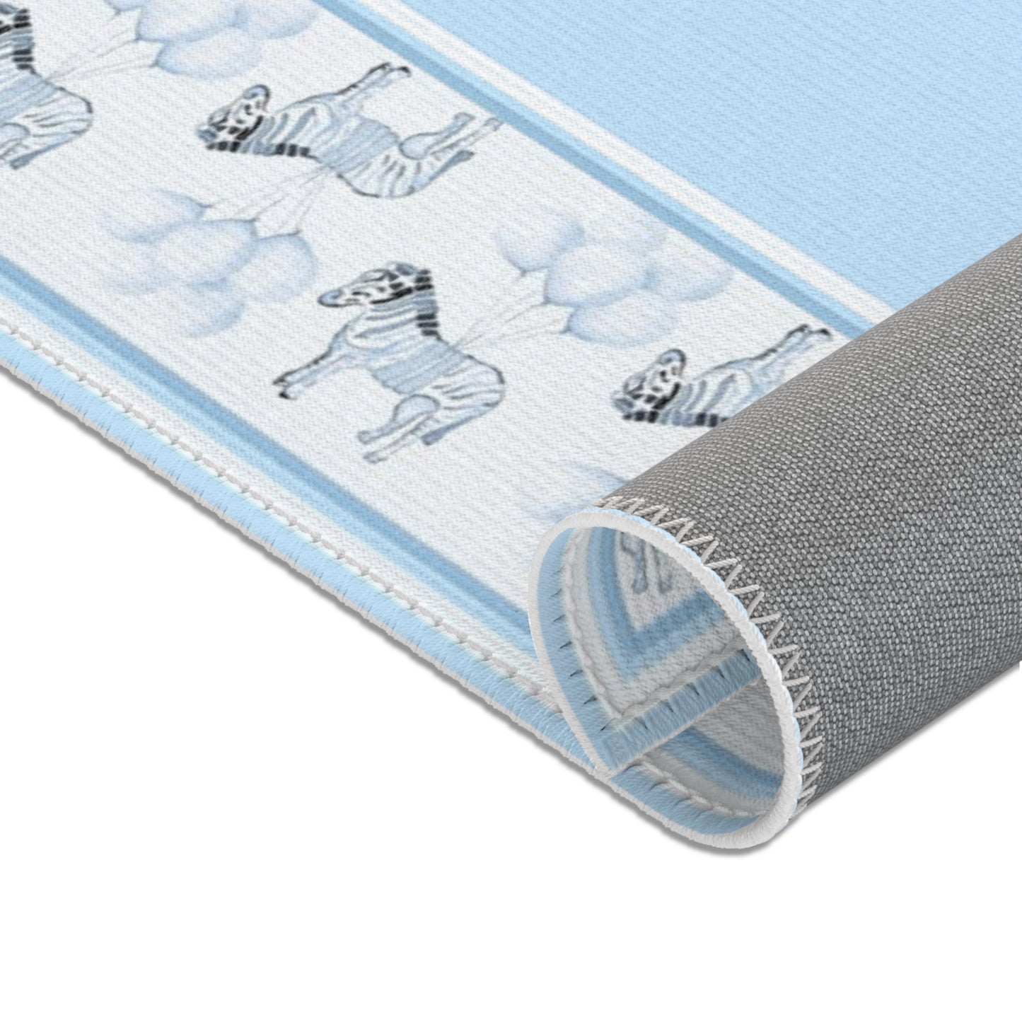 Balloon Voyage Open Skies Area Rug