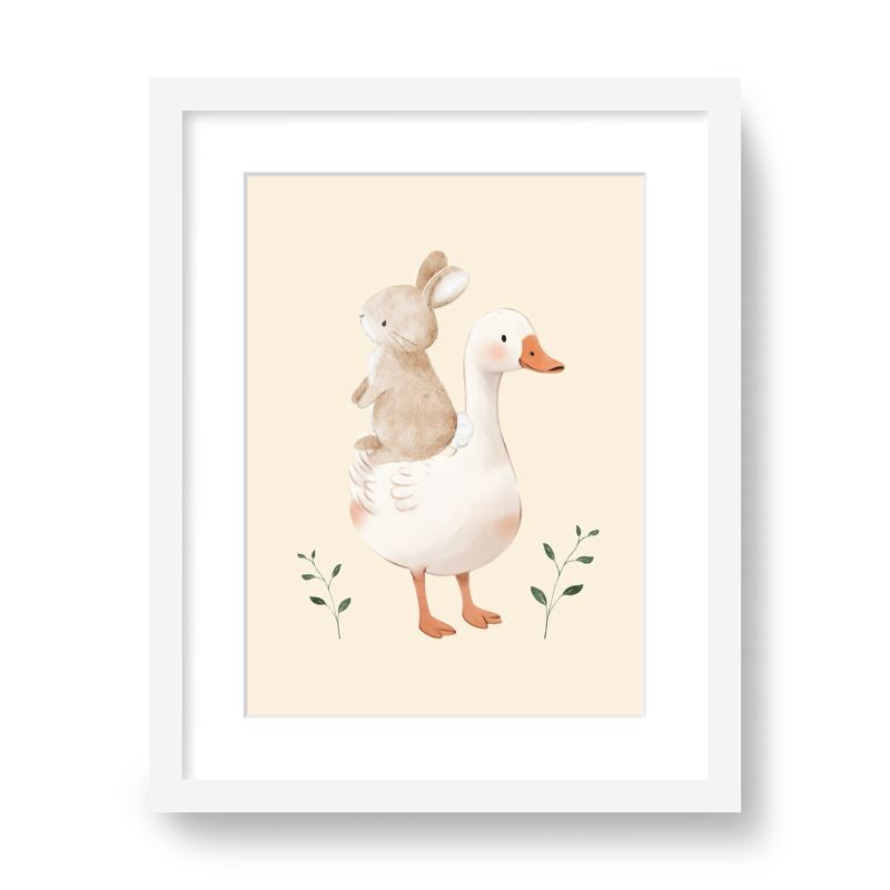 Burrow & Bloom Framed Print