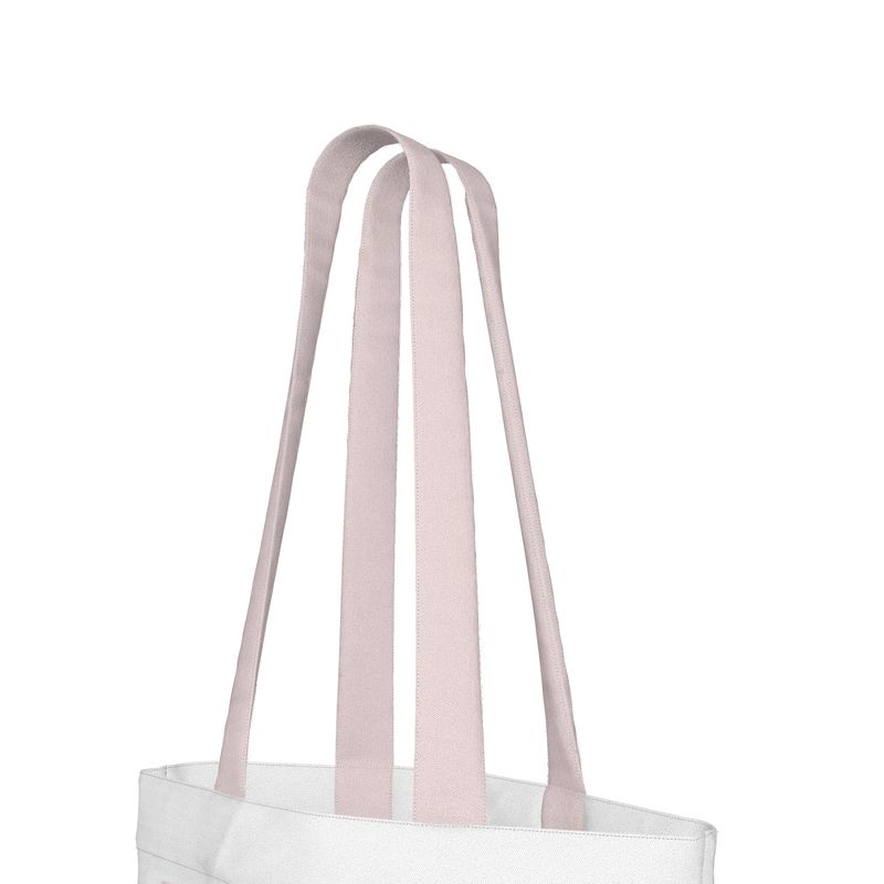 Parisian Spring Canvas Tote