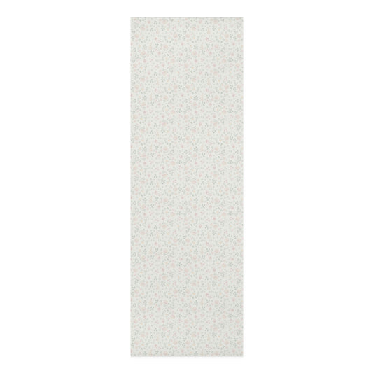 Floral Foam Yoga Mat — Pastel Tiny Blossom Non-Slip Exercise Mat